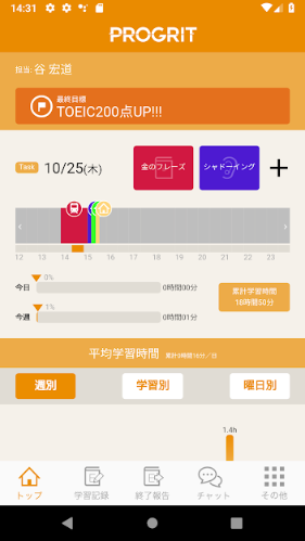 PROGRITのアプリ1